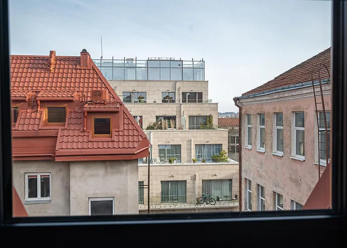 Cozy Attic Self Check In ヴィリニュス